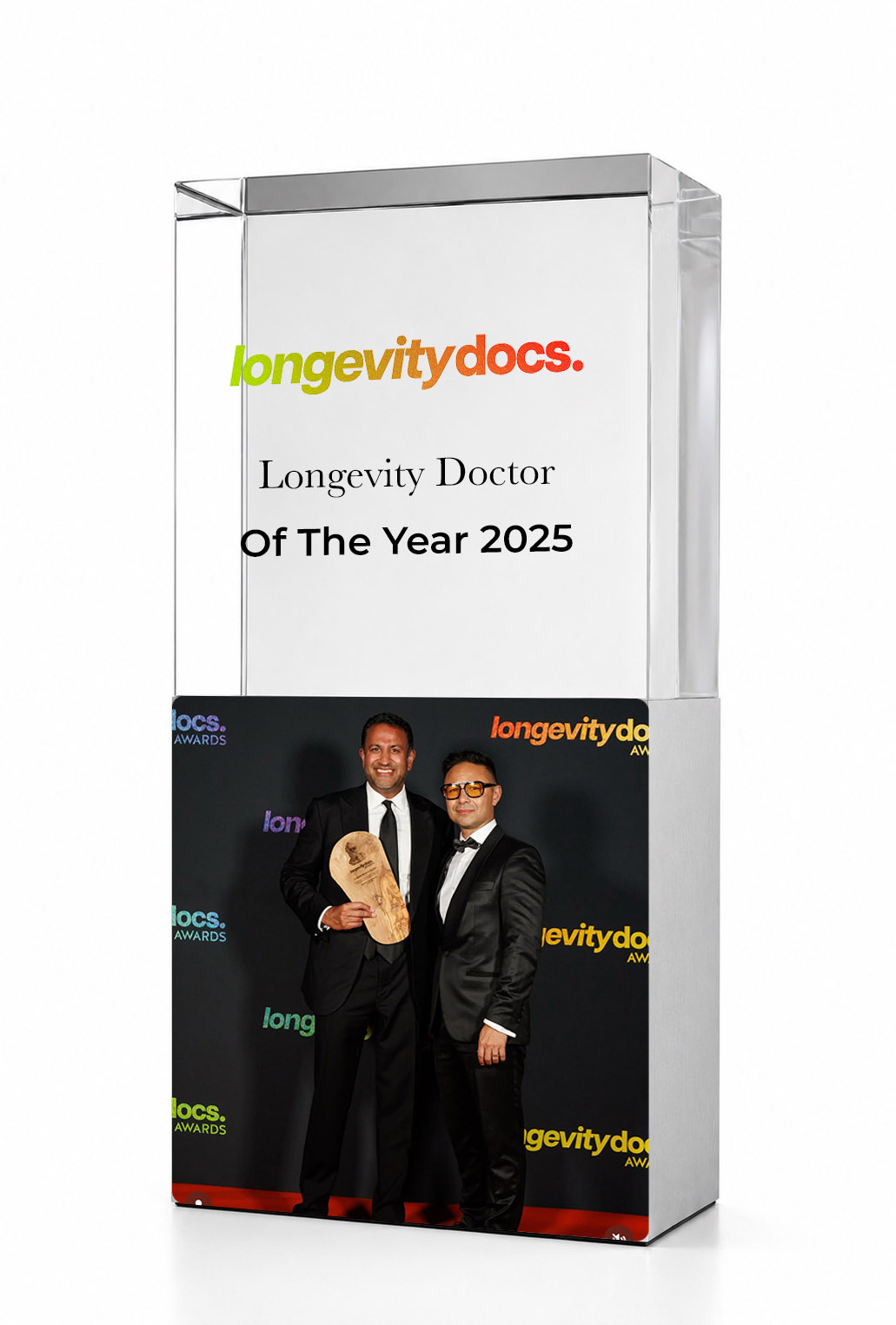 Longevity Doctor of the Year 2025 award presented to Dr. Darshan Shah