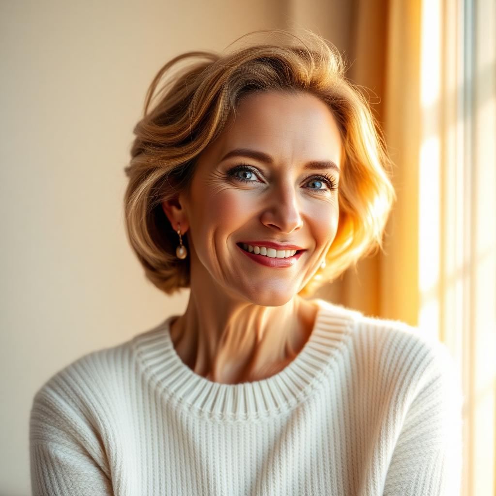 Woman in her 50s representing the ideal Female Hormone Therapy patient