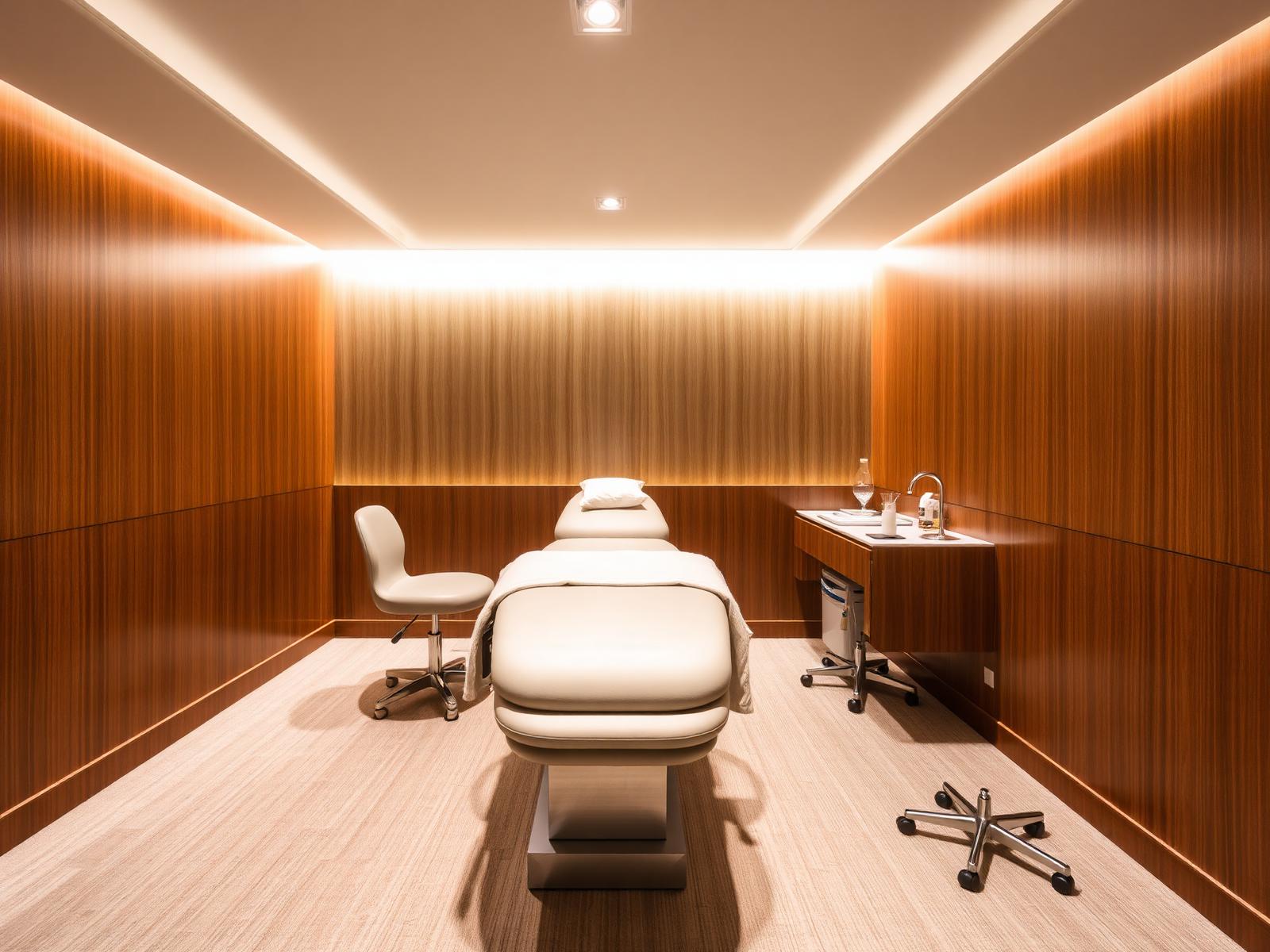 Private treatment room