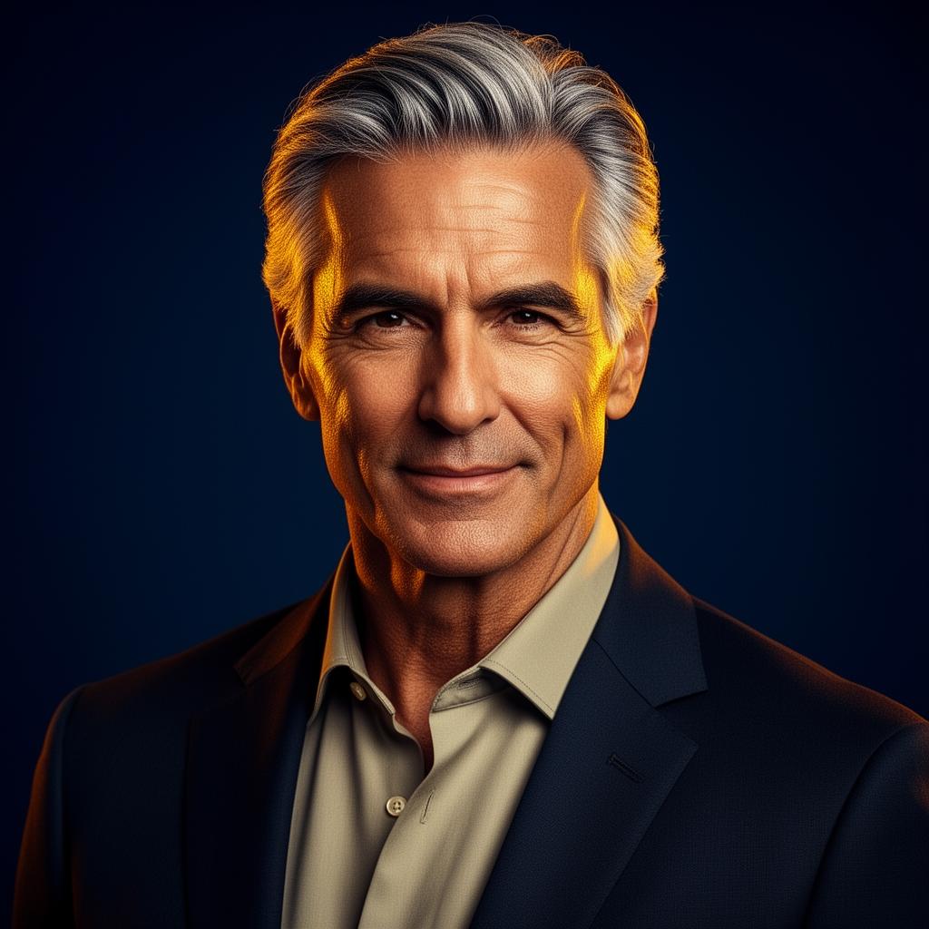 Distinguished executive in their 50s thriving with Apex concierge longevity